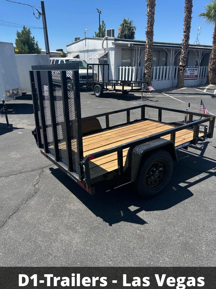 5x8 Sure-Trac Tube Top Utility Trailer 3K GVWR