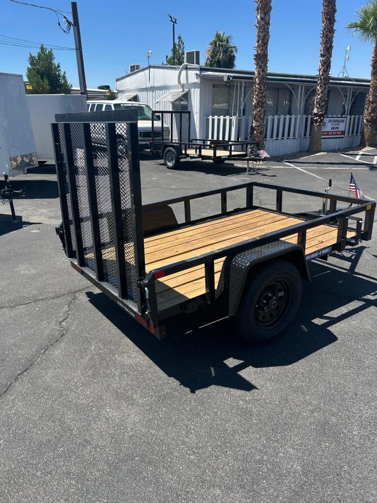 5x8 Sure-Trac Tube Top Utility Trailer 3K GVWR
