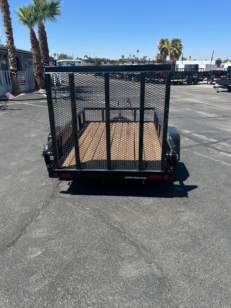 5x8 Sure-Trac Tube Top Utility Trailer 3K GVWR