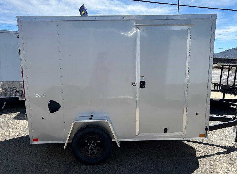 6x10 Indigo DLX Flat Top V-Nose Enclosed Trailer - 3K GVWR | Carson City, NV