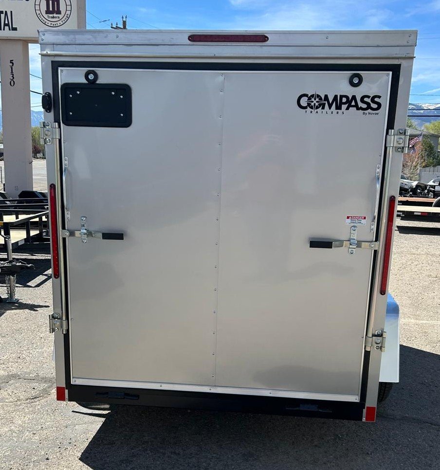 6x10 Indigo DLX Flat Top V-Nose Enclosed Trailer - 3K GVWR | Carson City, NV