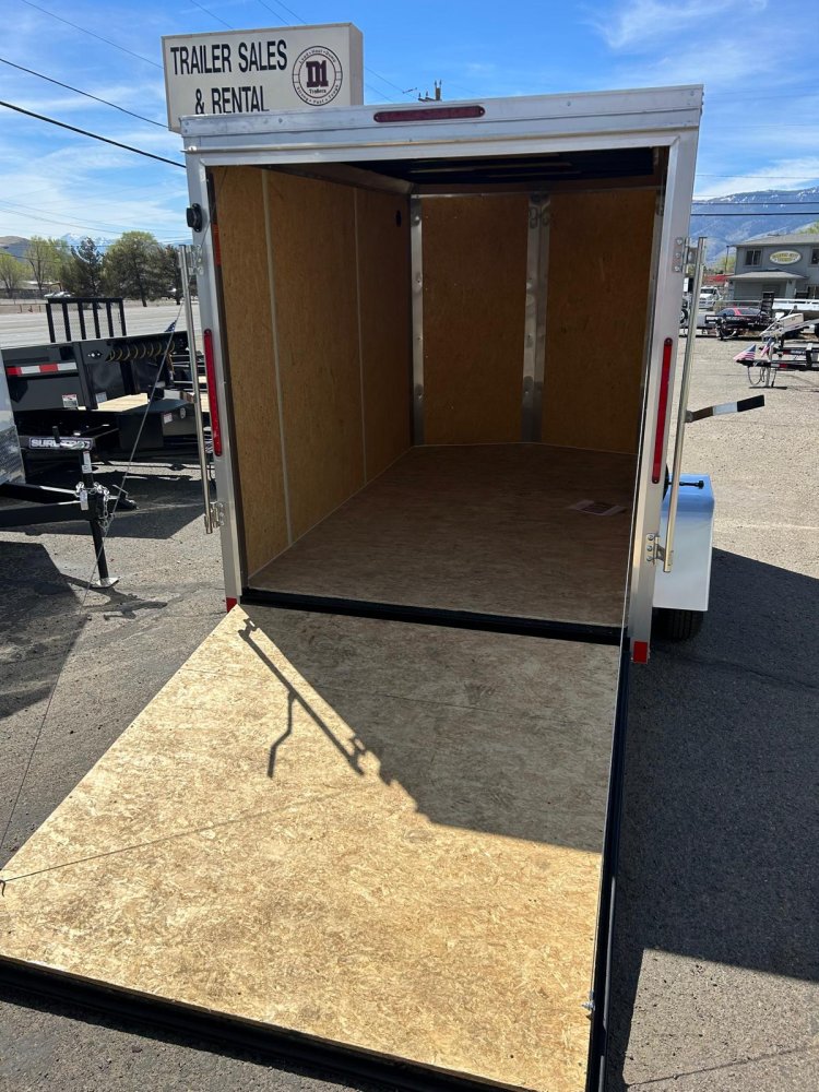 6x10 Indigo DLX Flat Top V-Nose Enclosed Trailer - 3K GVWR | Carson City, NV