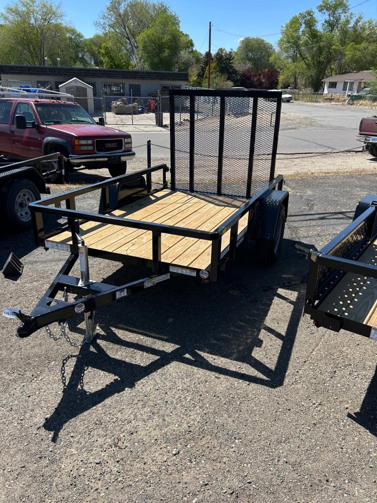 5x8 Sure-Trac Tube Top Utility Trailer 3K GVWR