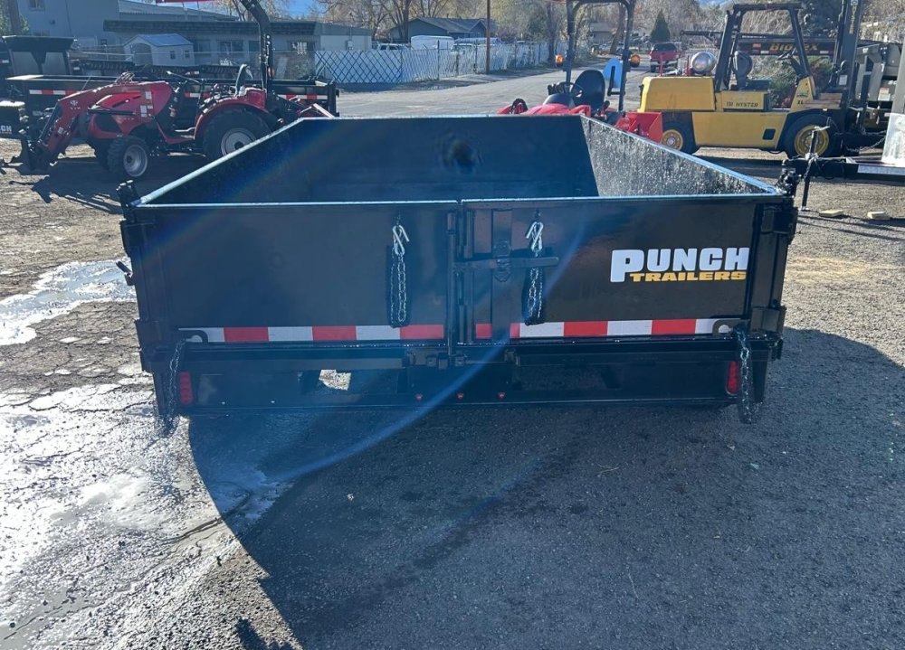 7x14 Punch Scissor Lift Dump Trailer - 14K GVWR | Heavy-Duty Dump Trailer for Sale in Carson City, N