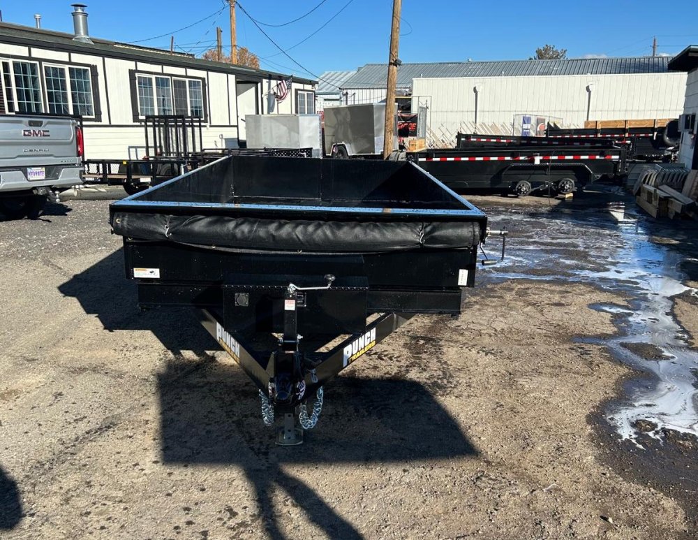 7x14 Punch Scissor Lift Dump Trailer - 14K GVWR | Heavy-Duty Dump Trailer for Sale in Carson City, N