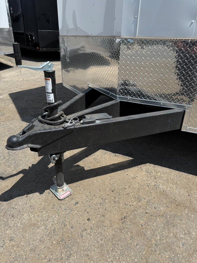 2027 LOOK ST DLX 8.5x24 Enclosed Car Hauler - White