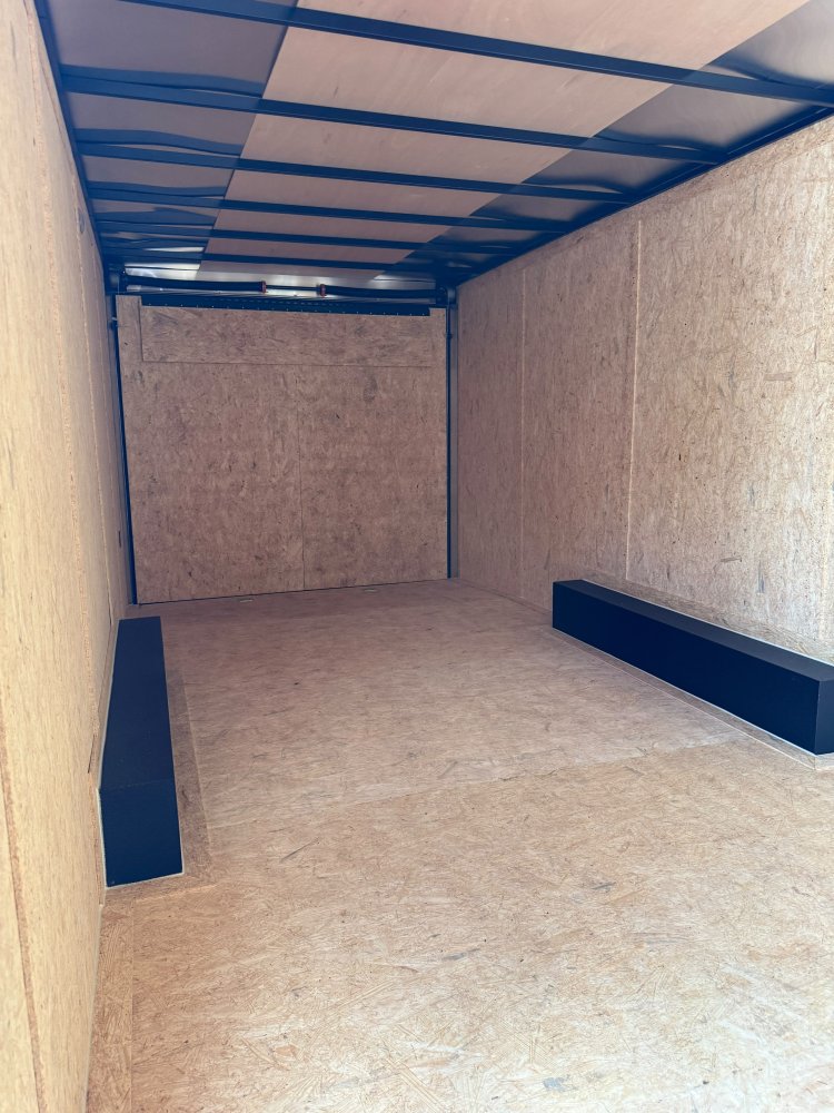 2027 LOOK ST DLX 8.5x24 Enclosed Car Hauler - White