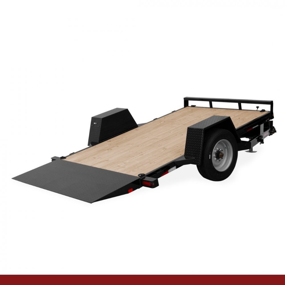 6.5 x 12, 10K Sure-Trac Equipment - SINGLE AXLE TILT BED EQUIPMENT TRAILERS