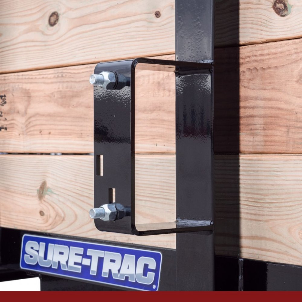 7x14 Sure-Trac Utility - TUBE TOP 3-BOARD HIGH SIDE (TA)