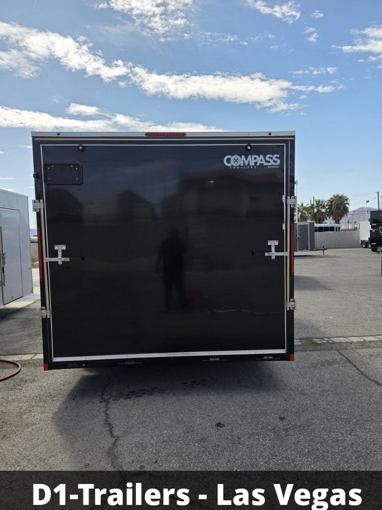 8.5x16 Indigo DLX Flat Top V-Nose Car Hauler Trailer - 10K GVWR - For Sale in Nevada