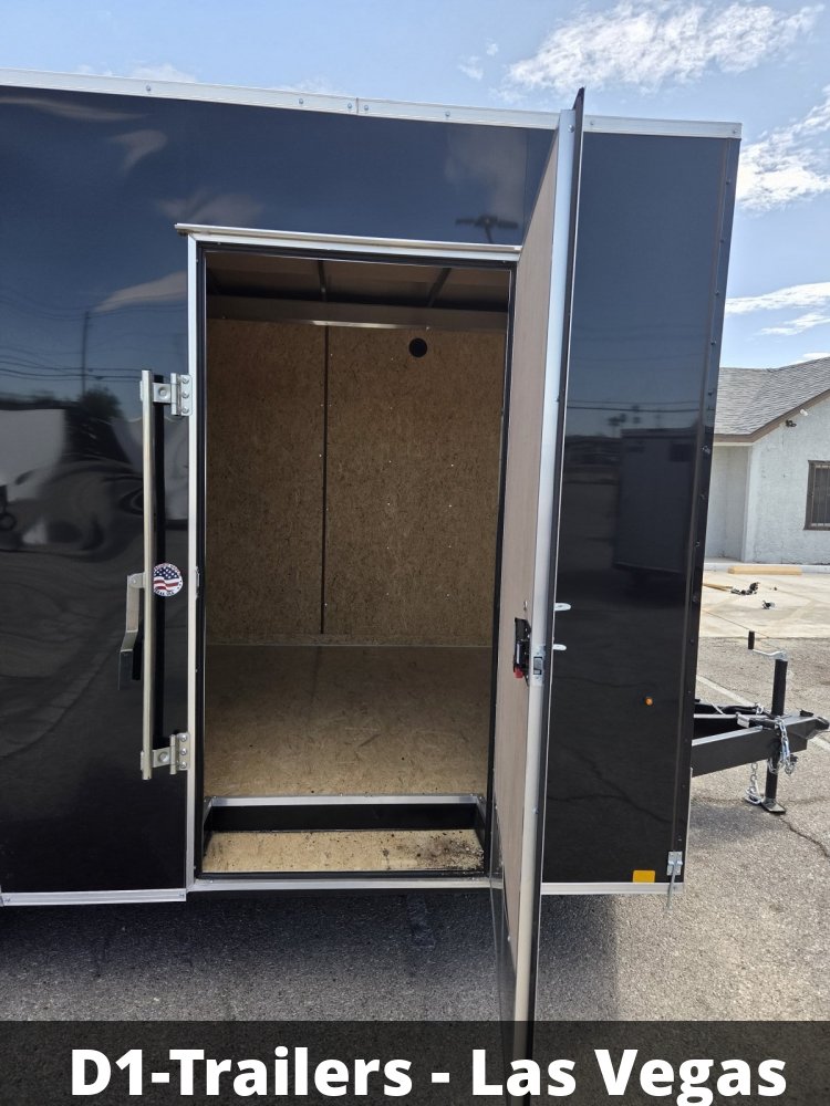8.5x16 Indigo DLX Flat Top V-Nose Car Hauler Trailer - 10K GVWR - For Sale in Nevada