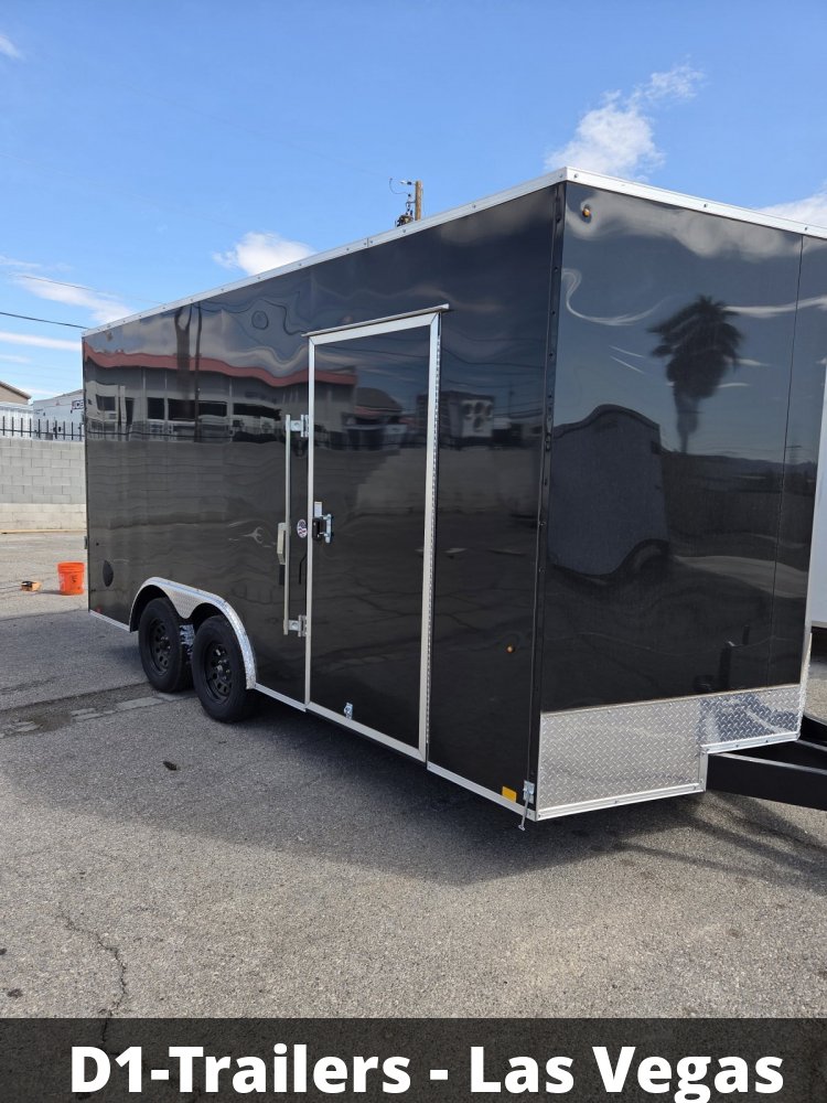 8.5x16 Indigo DLX Flat Top V-Nose Car Hauler Trailer - 10K GVWR - For Sale in Nevada