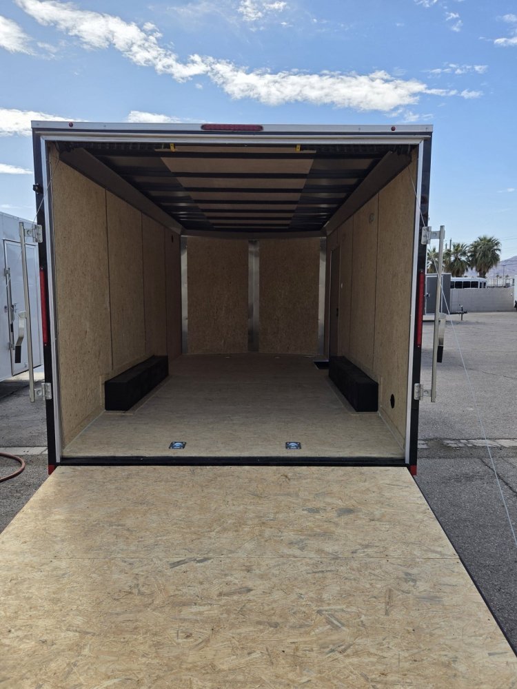 8.5x16 Indigo DLX Flat Top V-Nose Car Hauler Trailer - 10K GVWR - For Sale in Nevada