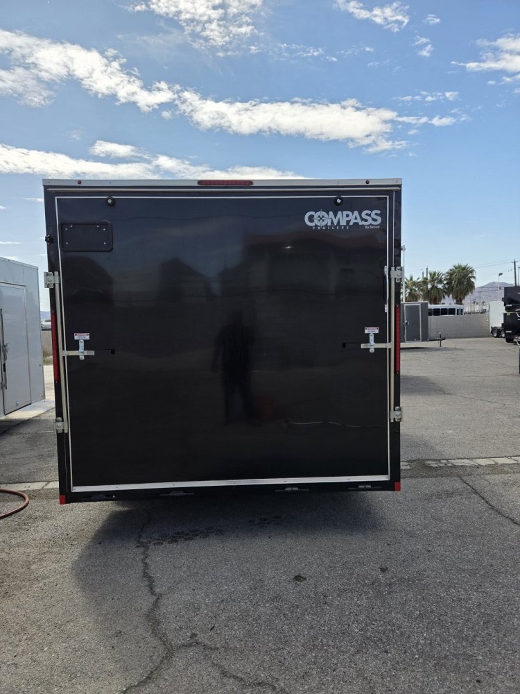 8.5x16 Indigo DLX Flat Top V-Nose Car Hauler Trailer - 10K GVWR - For Sale in Nevada