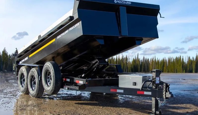 7x14 Southland Dump Trailer - Heavy Duty 16K GVWR