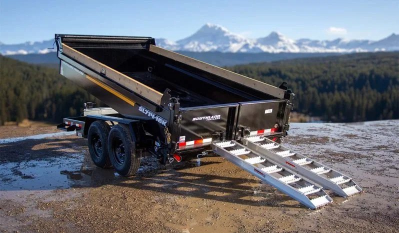 7x14 Southland Dump Trailer - Heavy Duty 16K GVWR