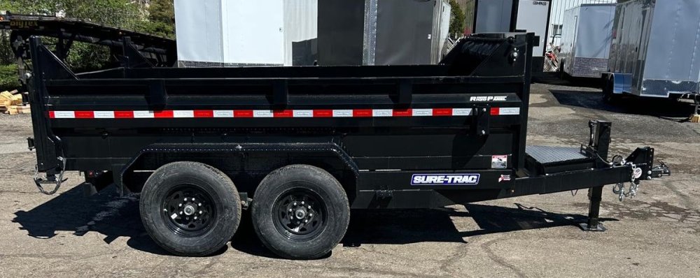 7x12 HD Low Profile Telescopic Dump Trailer - 14K GVWR | Carson City, NV