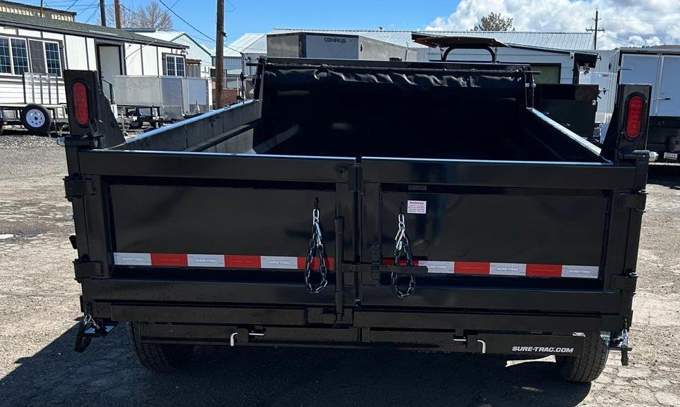 7x12 HD Low Profile Telescopic Dump Trailer - 14K GVWR | Carson City, NV