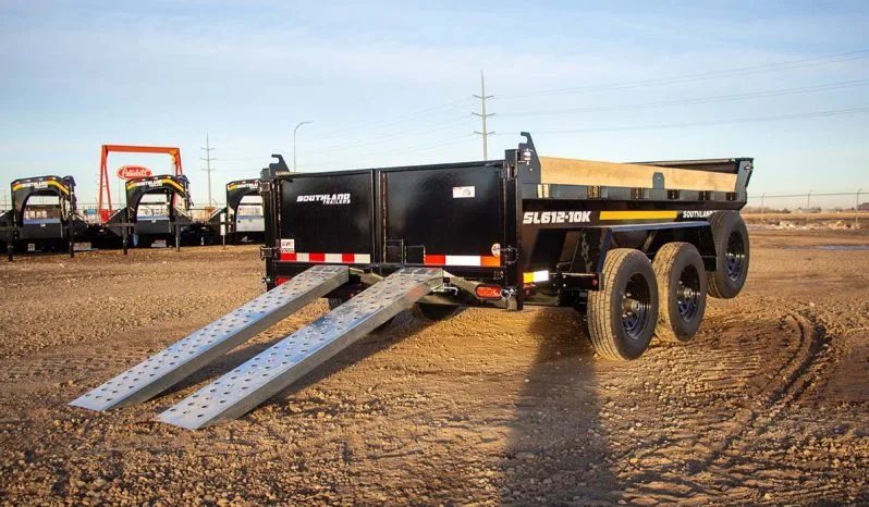 6x12 Southland Dump Trailer - Heavy Duty 10K GVWR