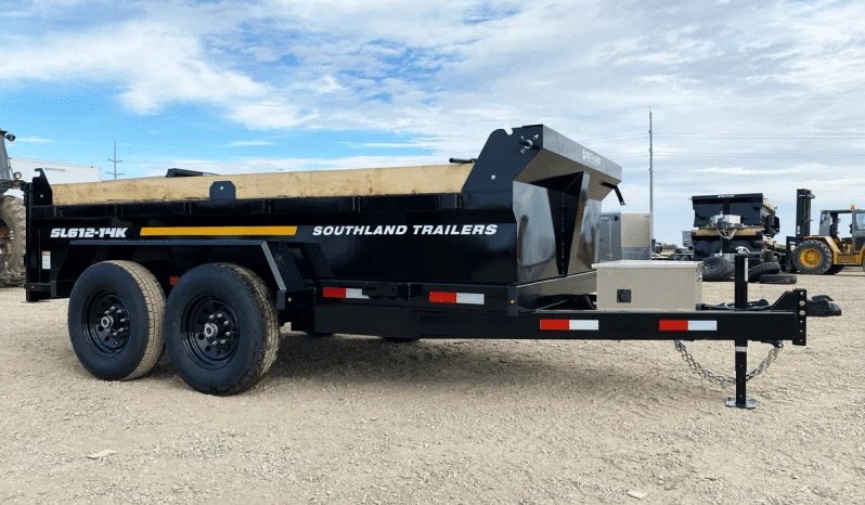 6x12 Southland Dump Trailer - Heavy Duty 14K GVWR