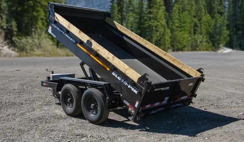 6x12 Southland Dump Trailer - Heavy Duty 14K GVWR