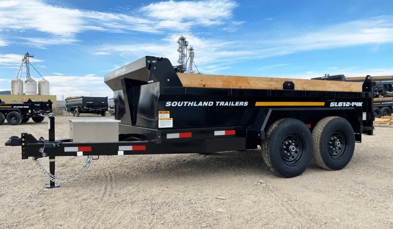 6x12 Southland Dump Trailer - Heavy Duty 14K GVWR
