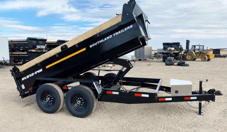 6x12 Southland Dump Trailer - Heavy Duty 14K GVWR
