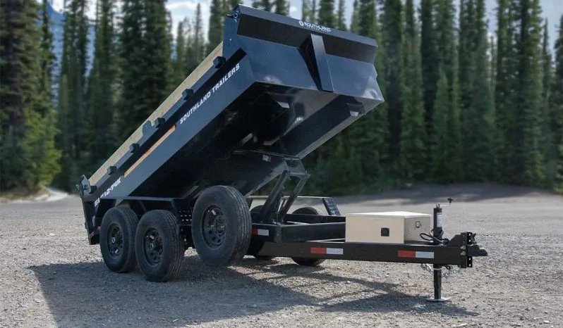 6x12 Southland Dump Trailer - Heavy Duty 14K GVWR