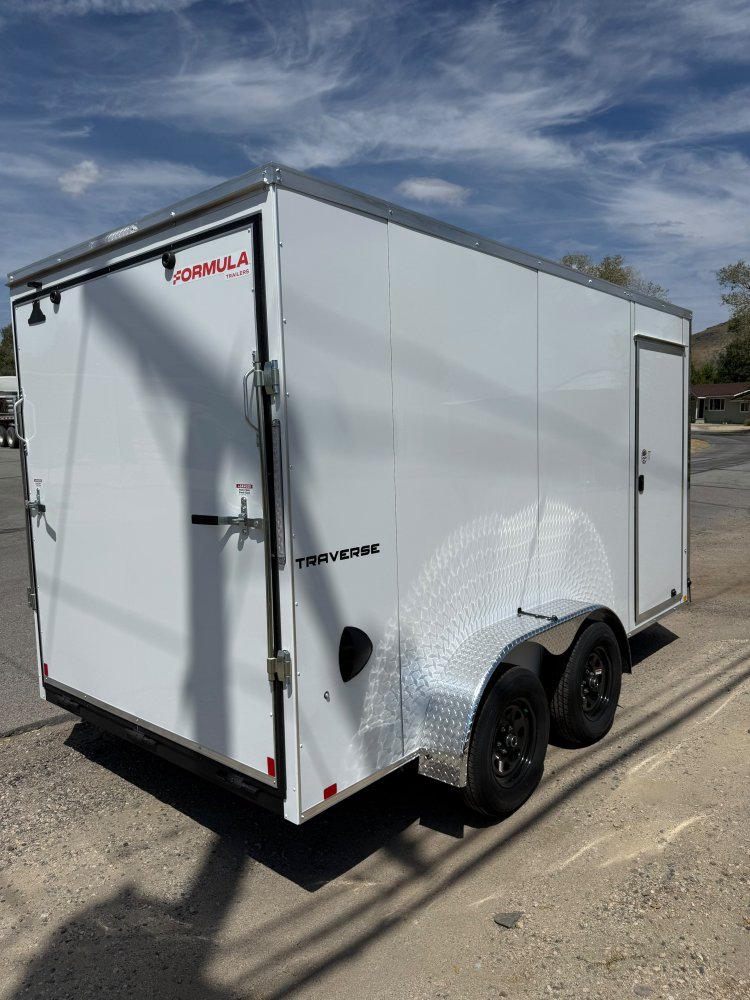 Formula Traverse 7x14 7K Enclosed Cargo Trailer - 7' Interior Height