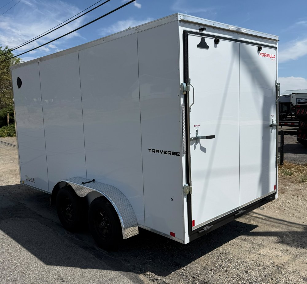 Formula Traverse 7x14 7K Enclosed Cargo Trailer - 7' Interior Height