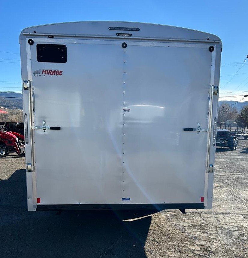 8.5 x 28 Xtreme Sport Round Top V-Nose Enclosed Cargo Trailer