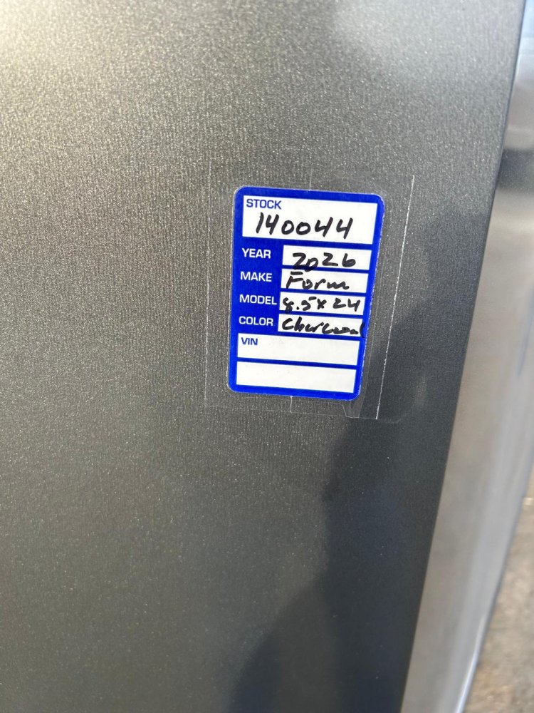 8.5&times;24 Conquest SE Flat Top Sloped V-Nose Enclosed Trailer for Sale | Carson City, NV