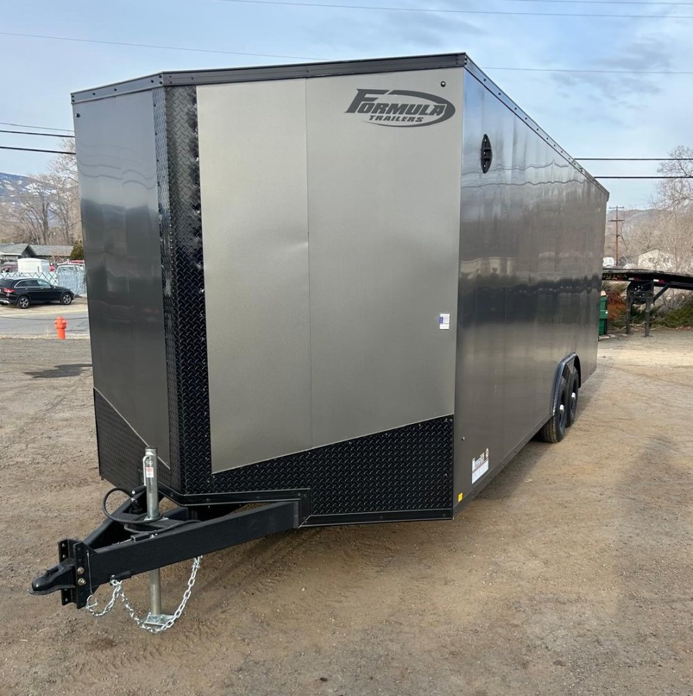 8.5&times;24 Conquest SE Flat Top Sloped V-Nose Enclosed Trailer for Sale | Carson City, NV