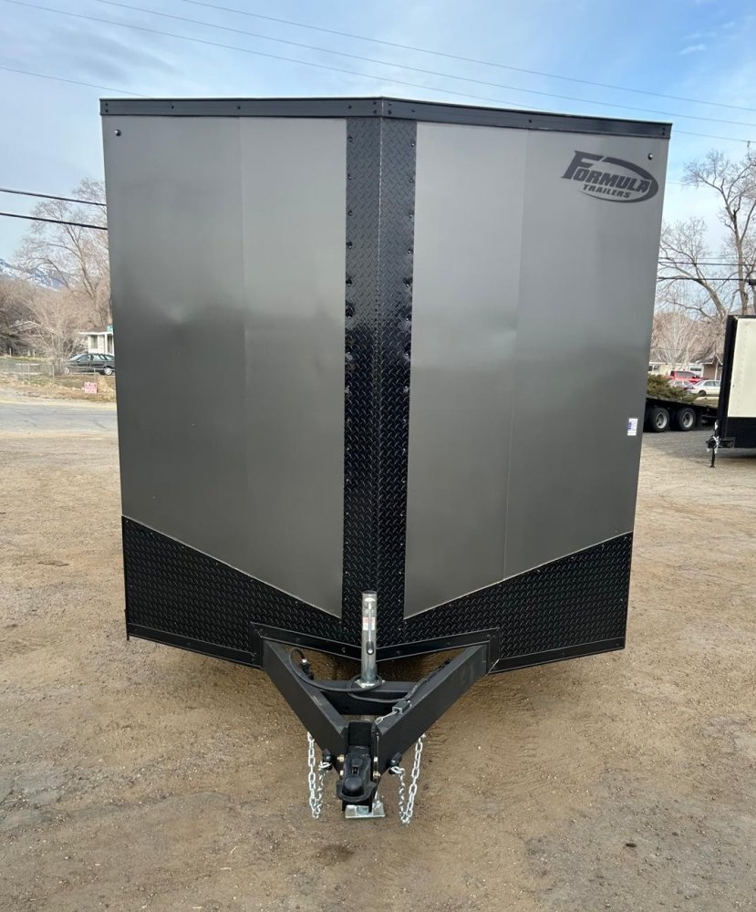 8.5&times;24 Conquest SE Flat Top Sloped V-Nose Enclosed Trailer for Sale | Carson City, NV