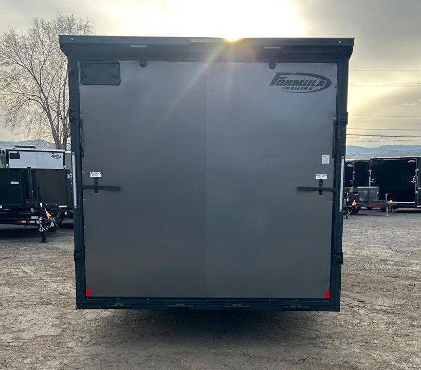 8.5&times;24 Conquest SE Flat Top Sloped V-Nose Enclosed Trailer for Sale | Carson City, NV