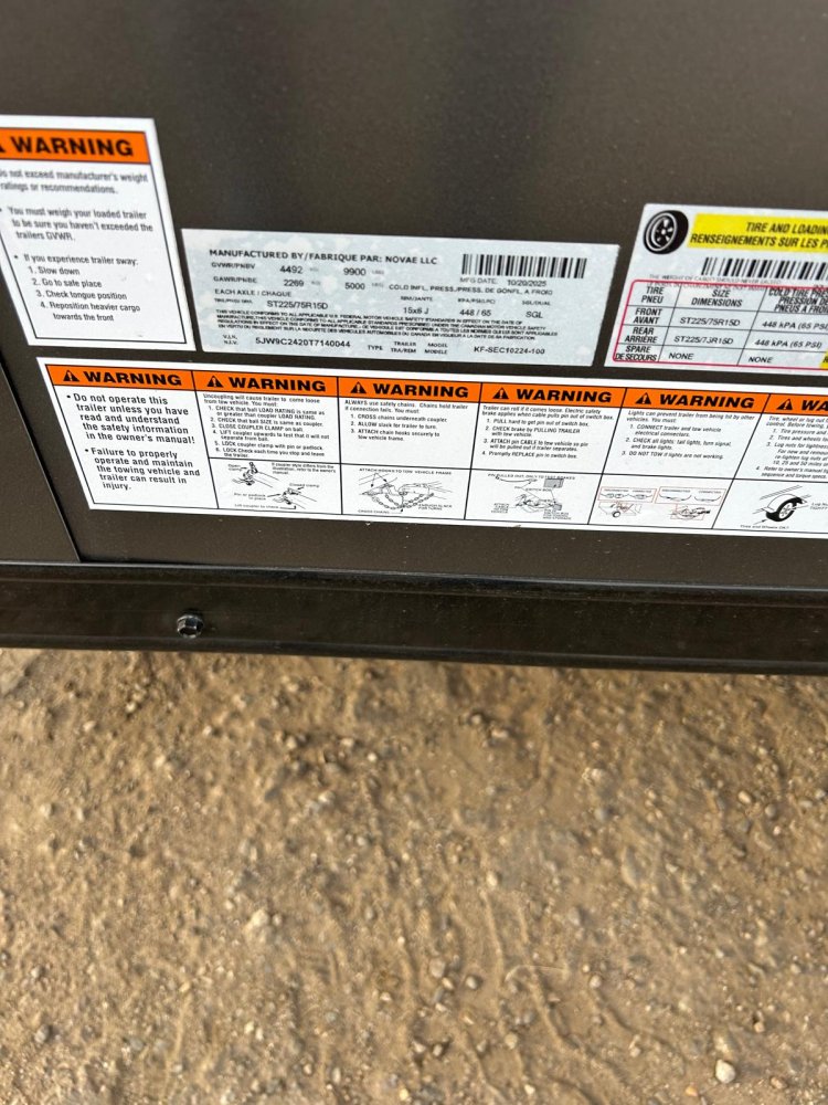 8.5&times;24 Conquest SE Flat Top Sloped V-Nose Enclosed Trailer for Sale | Carson City, NV