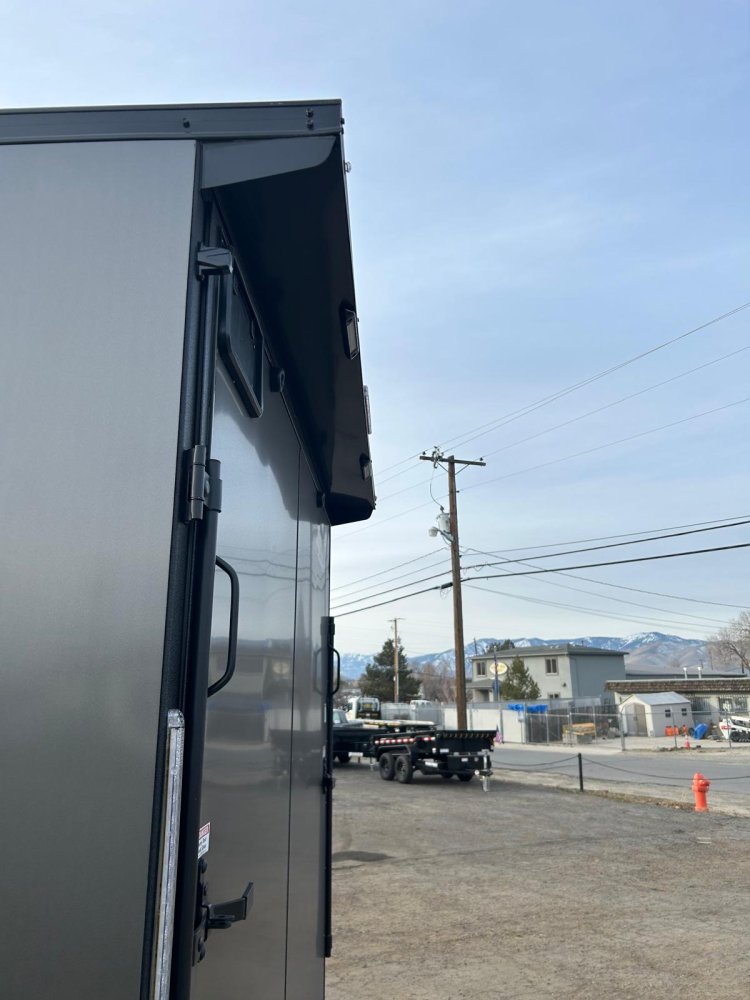 8.5&times;24 Conquest SE Flat Top Sloped V-Nose Enclosed Trailer for Sale | Carson City, NV