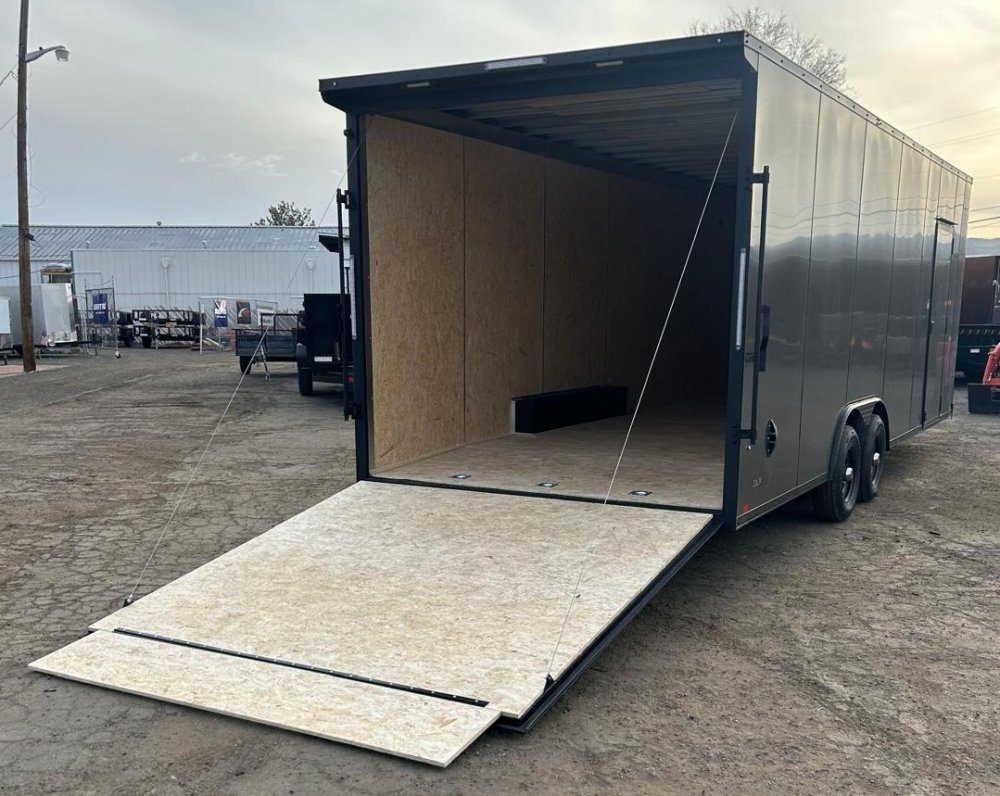 8.5&times;24 Conquest SE Flat Top Sloped V-Nose Enclosed Trailer for Sale | Carson City, NV