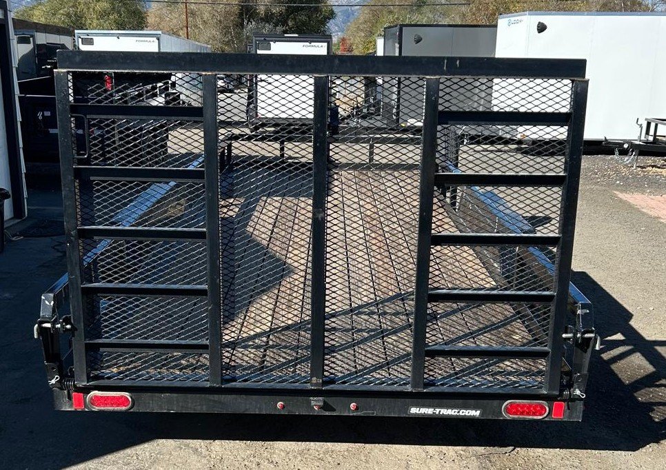 7 x 20 Sure-Trac Tube Top Utility 10k - The Ultimate Hauling Solution