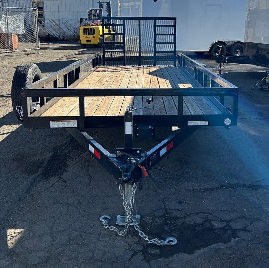 7 x 20 Sure-Trac Tube Top Utility 10k - The Ultimate Hauling Solution