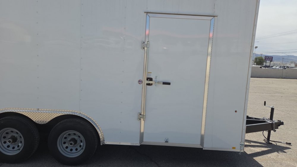 8.5x16 Indigo DLX Flat Top V-Nose Car Hauler Trailer - 10K GVWR - For Sale in Nevada