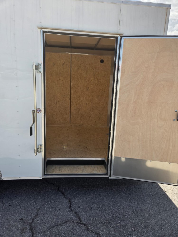 8.5x16 Indigo DLX Flat Top V-Nose Car Hauler Trailer - 10K GVWR - For Sale in Nevada