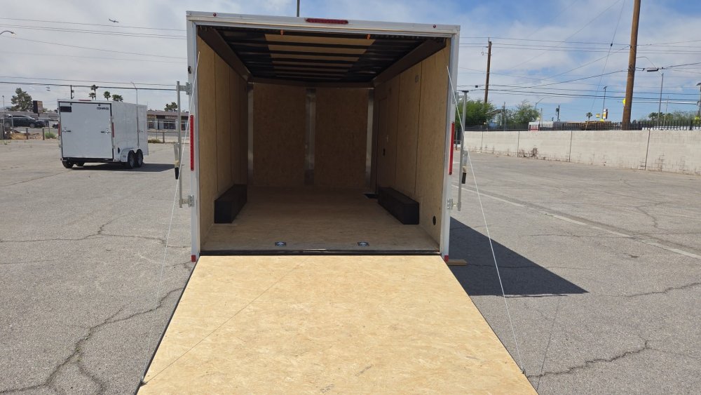 8.5x16 Indigo DLX Flat Top V-Nose Car Hauler Trailer - 10K GVWR - For Sale in Nevada