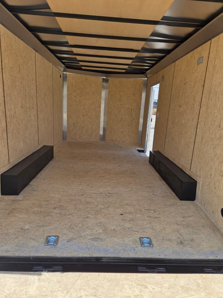 8.5x16 Indigo DLX Flat Top V-Nose Car Hauler Trailer - 10K GVWR - For Sale in Nevada