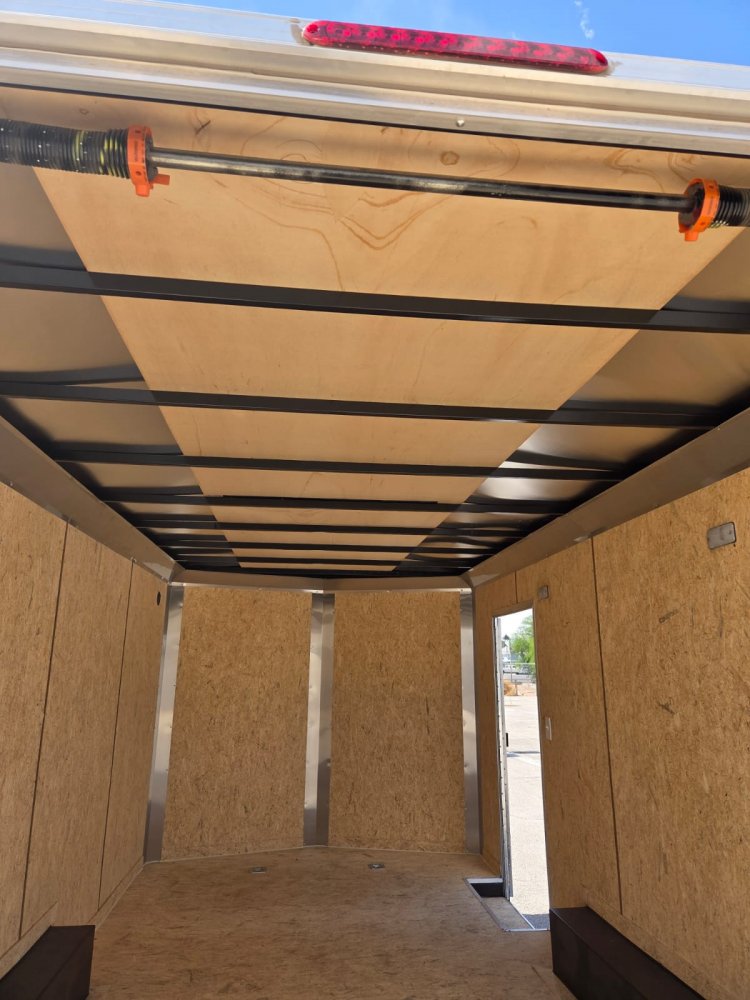 8.5x16 Indigo DLX Flat Top V-Nose Car Hauler Trailer - 10K GVWR - For Sale in Nevada