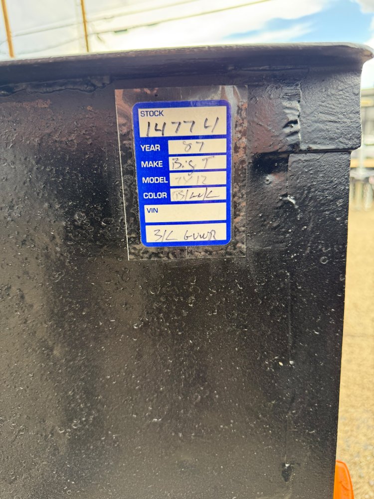 USED 1987 Big Tex SA Utility Trailer - Reconditioned & Ready to Work