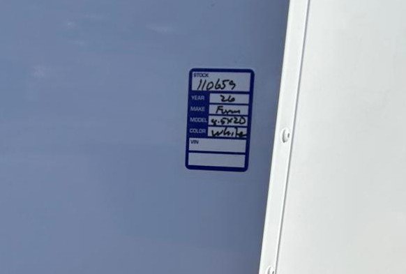 8.5x20 Formula Traverse Flat Top V-Nose Car Hauler White | 10K GVWR | D1 Trailers Carson City, NV