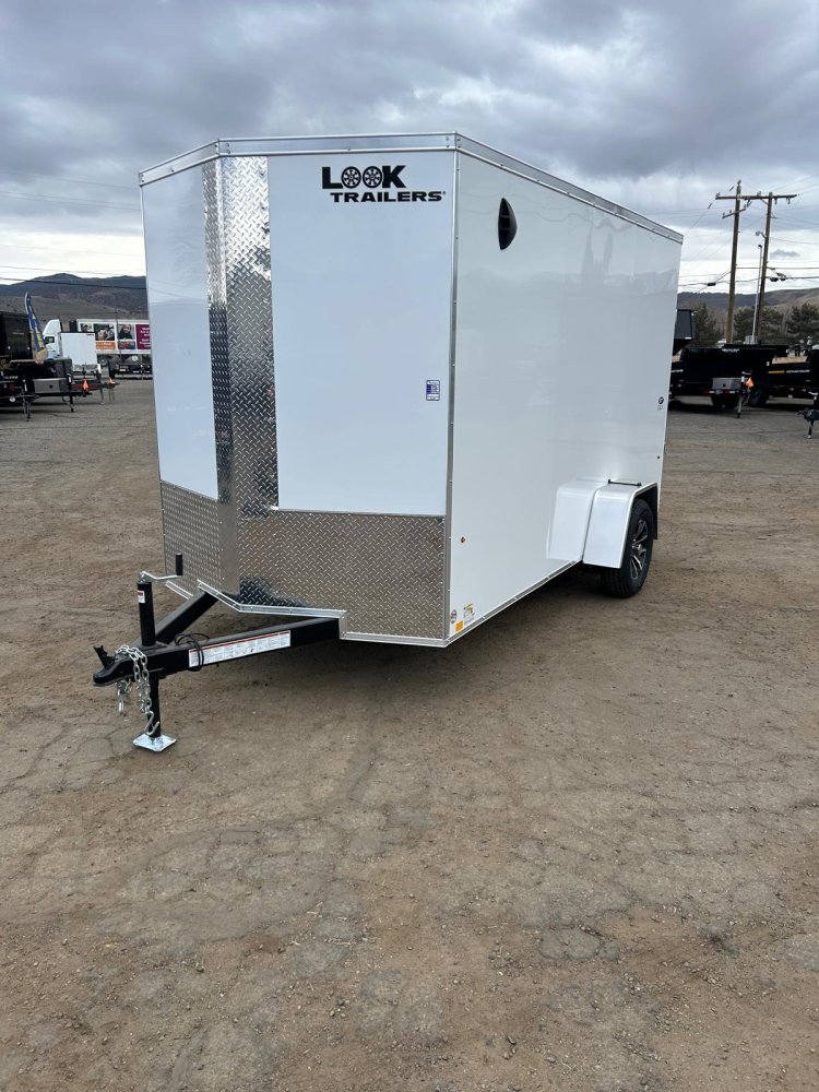6×12 Look Trailersx ST DLX Flat Top V-Nose Enclosed Trailer for Sale | Carson City, NV
