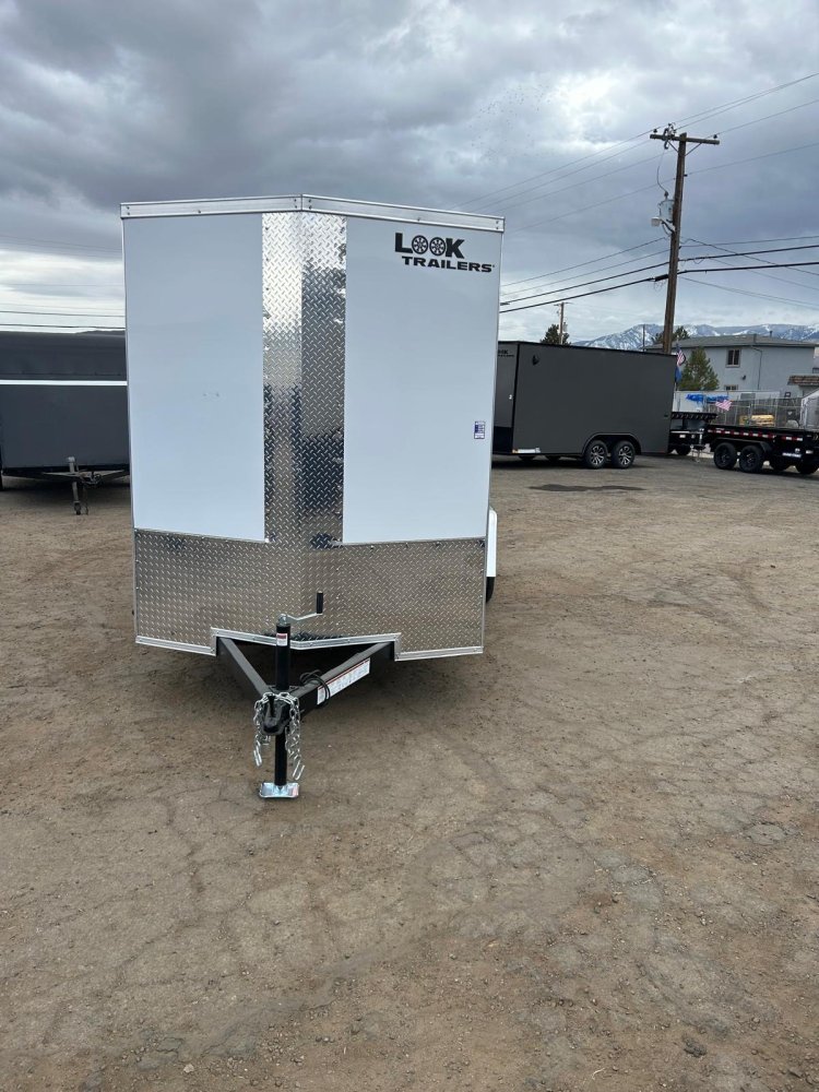 6&times;12 Look Trailersx ST DLX Flat Top V-Nose Enclosed Trailer for Sale | Carson City, NV