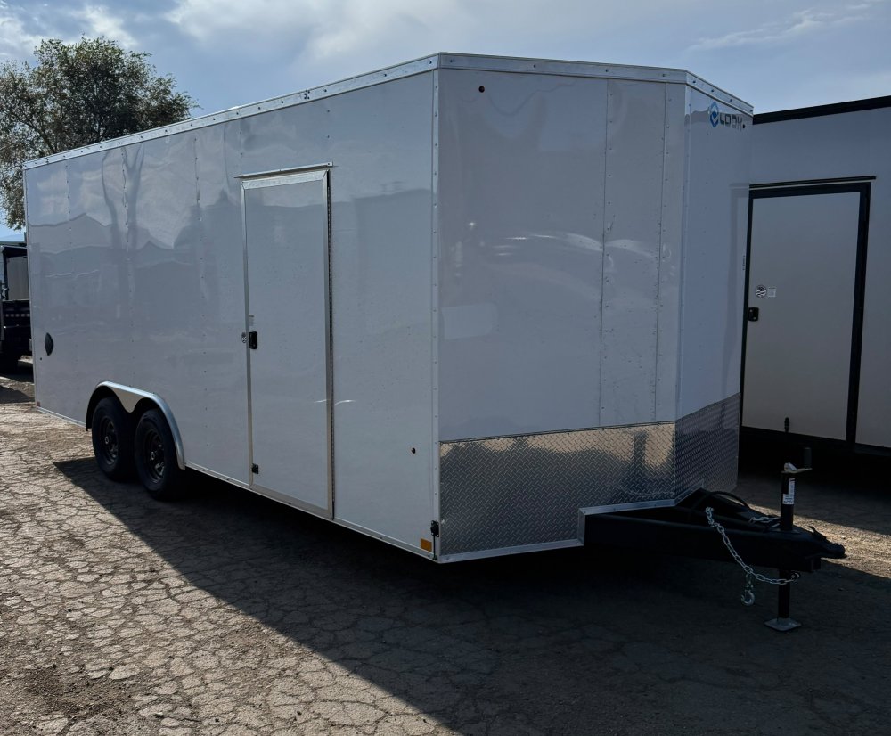 8.5x20 lOOK ST DLX Enclosed Car Haule